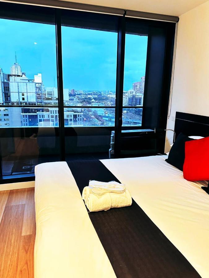 Aura On Flinders Serviced Apartments Melbourne Luaran gambar