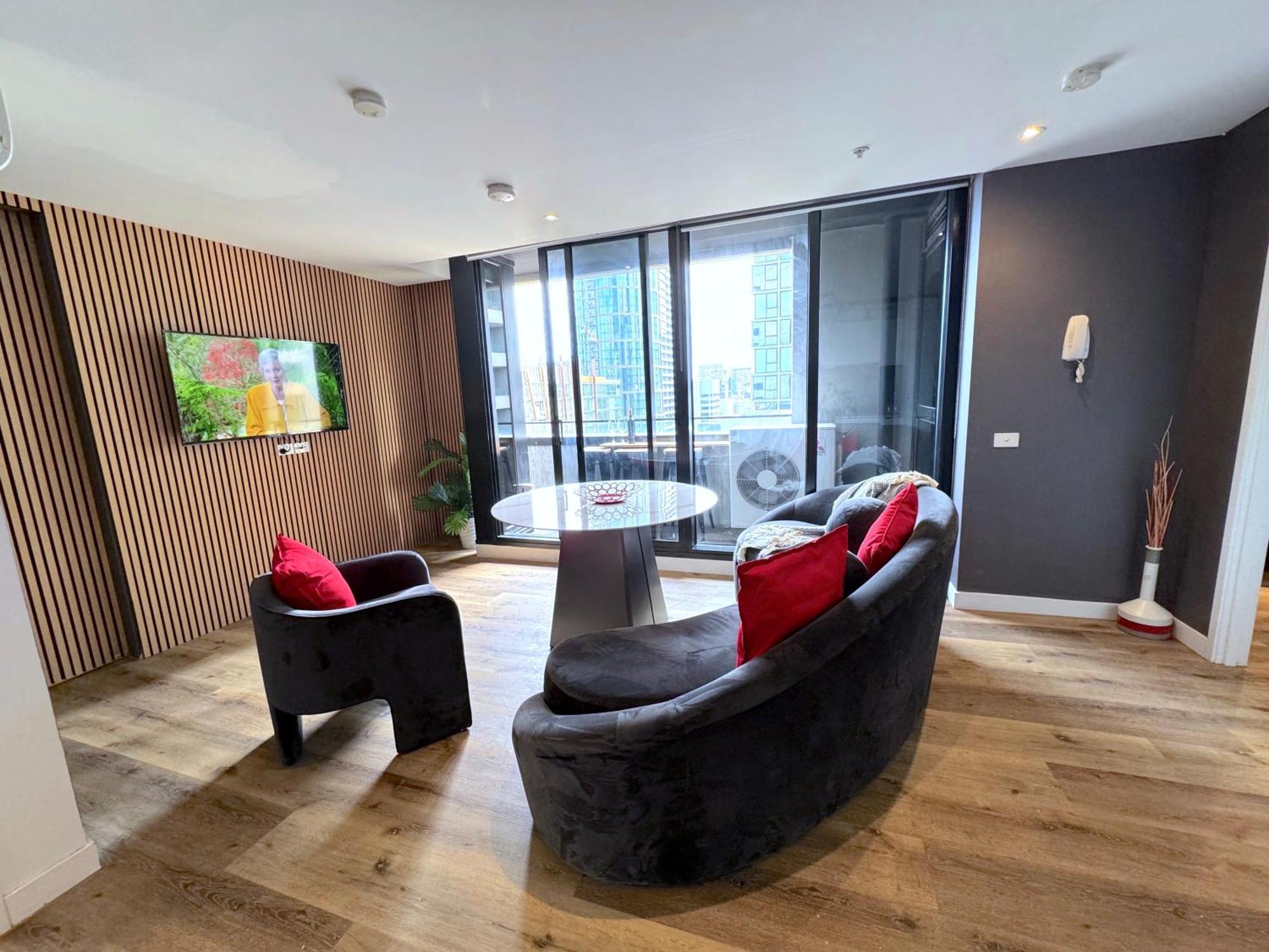 Aura On Flinders Serviced Apartments Melbourne Luaran gambar