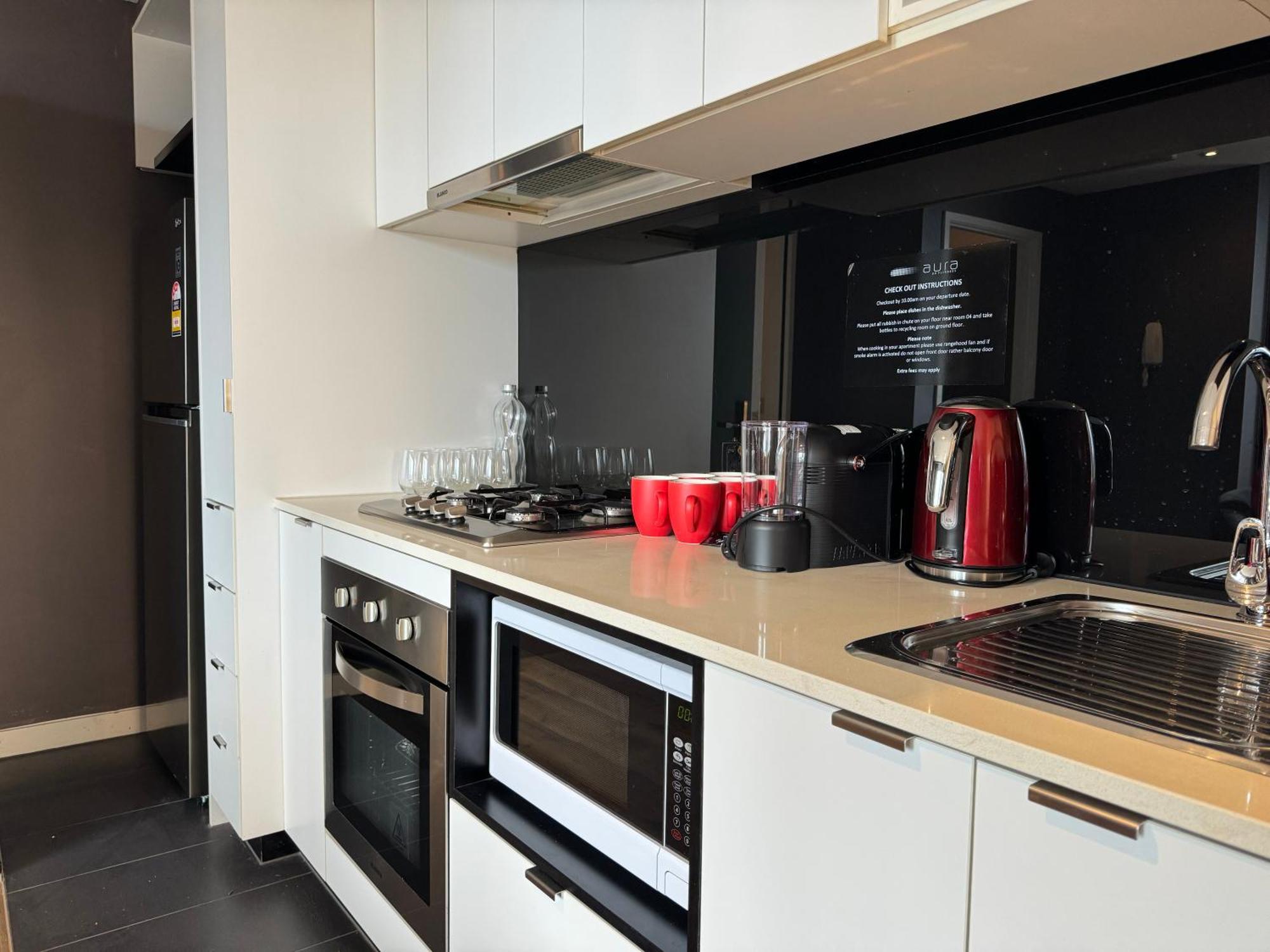 Aura On Flinders Serviced Apartments Melbourne Luaran gambar