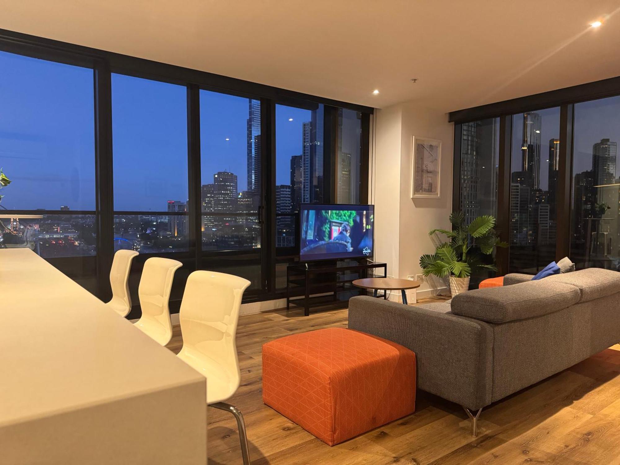 Aura On Flinders Serviced Apartments Melbourne Luaran gambar