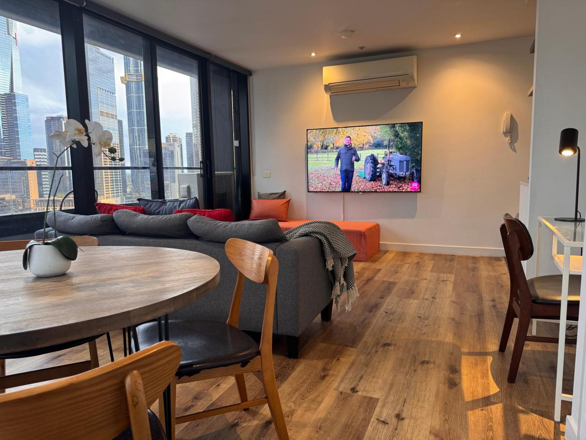 Aura On Flinders Serviced Apartments Melbourne Luaran gambar