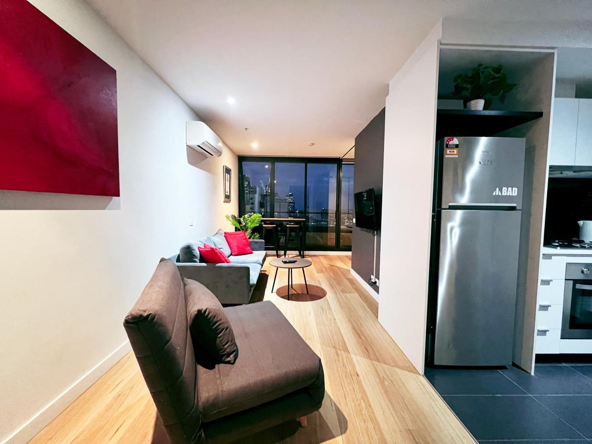 Aura On Flinders Serviced Apartments Melbourne Luaran gambar