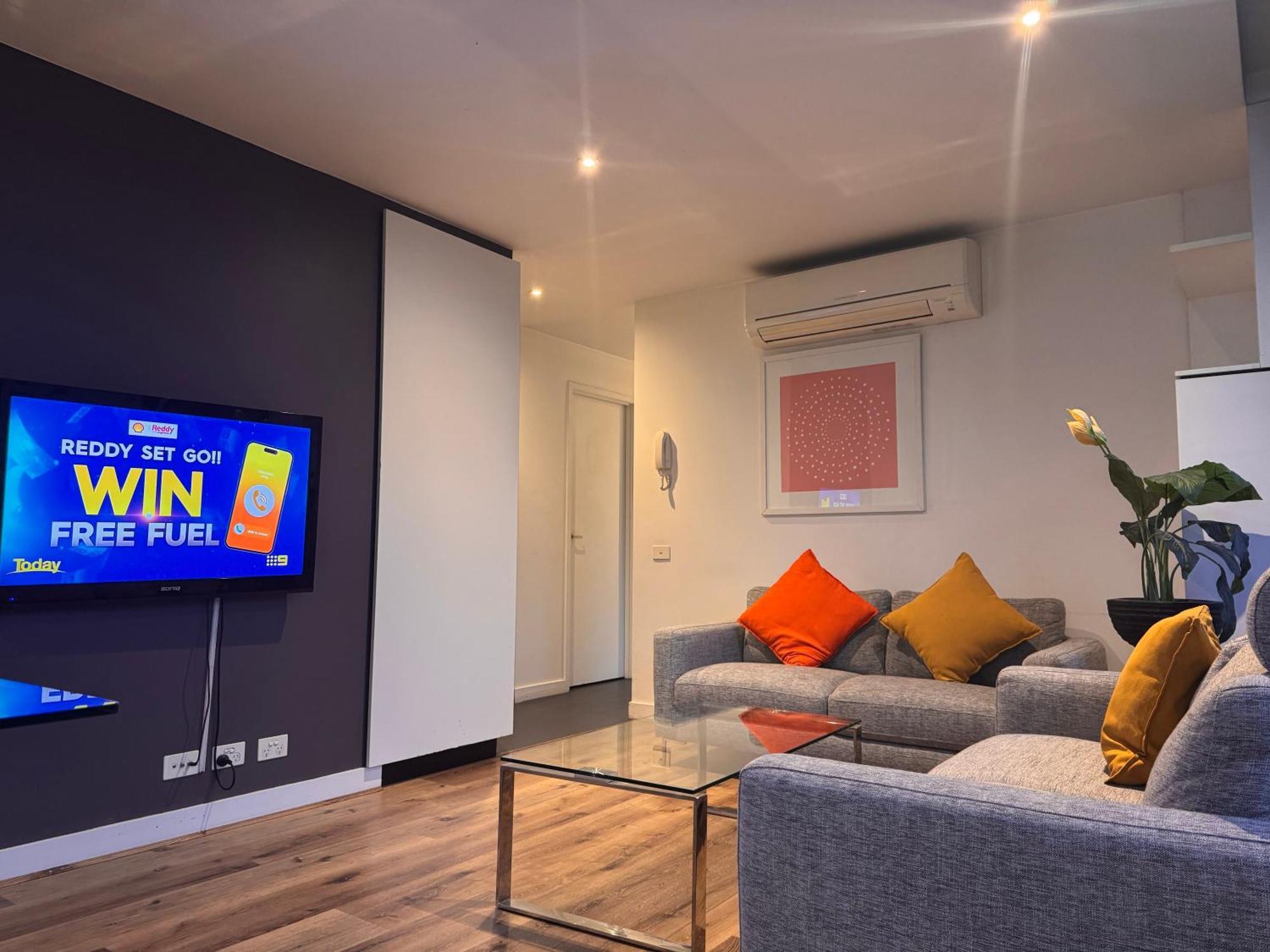 Aura On Flinders Serviced Apartments Melbourne Luaran gambar