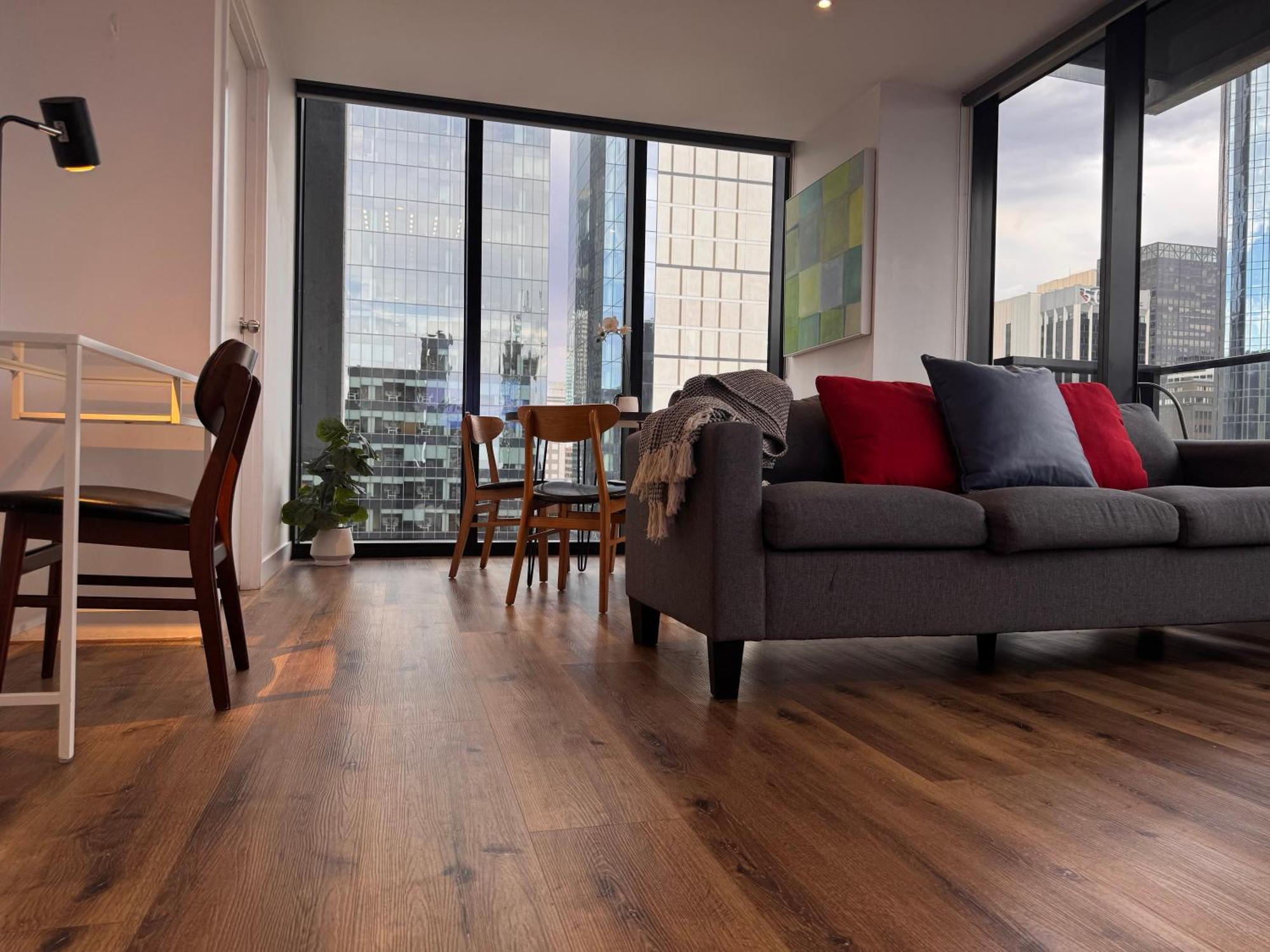 Aura On Flinders Serviced Apartments Melbourne Luaran gambar