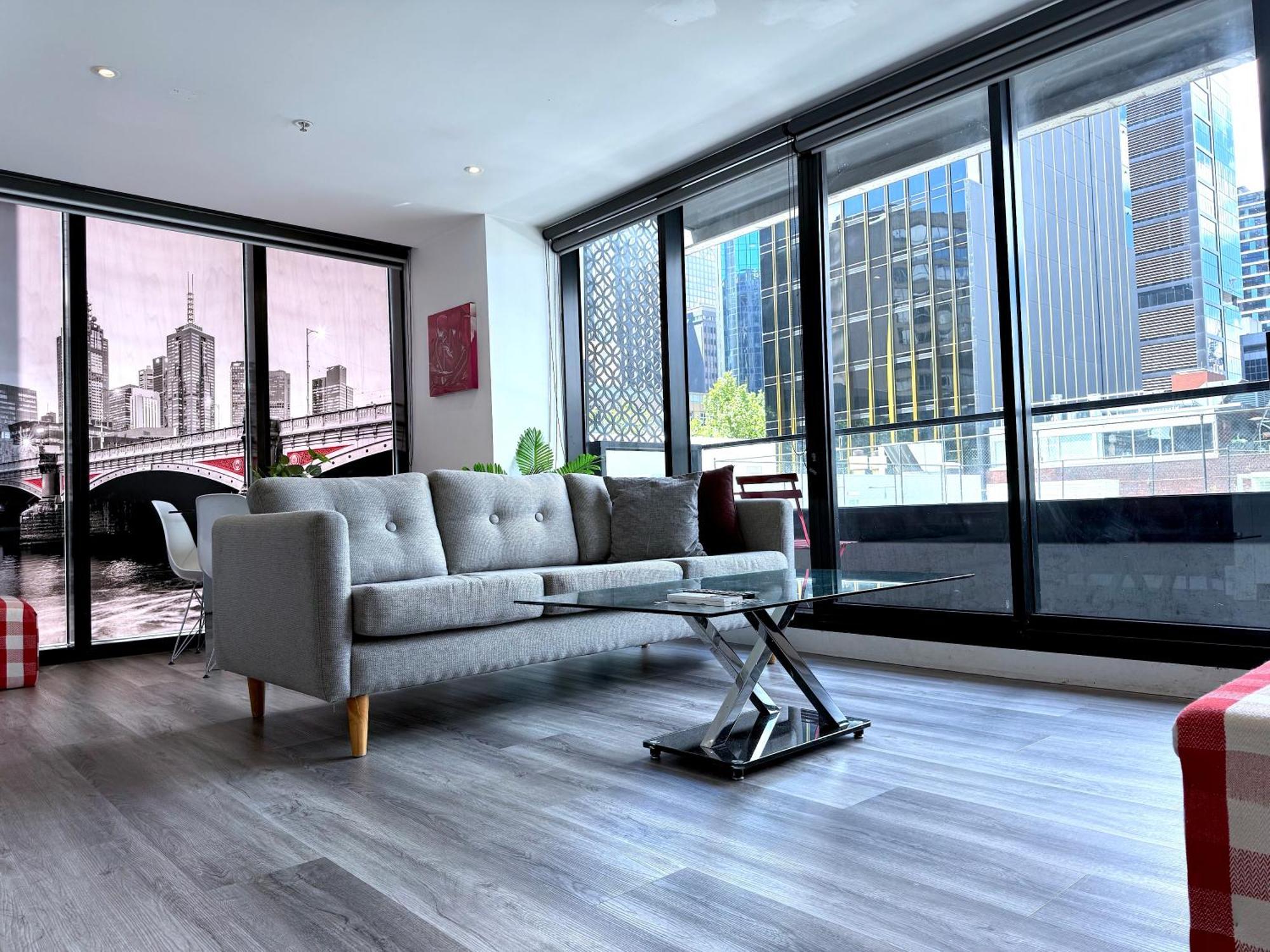 Aura On Flinders Serviced Apartments Melbourne Luaran gambar
