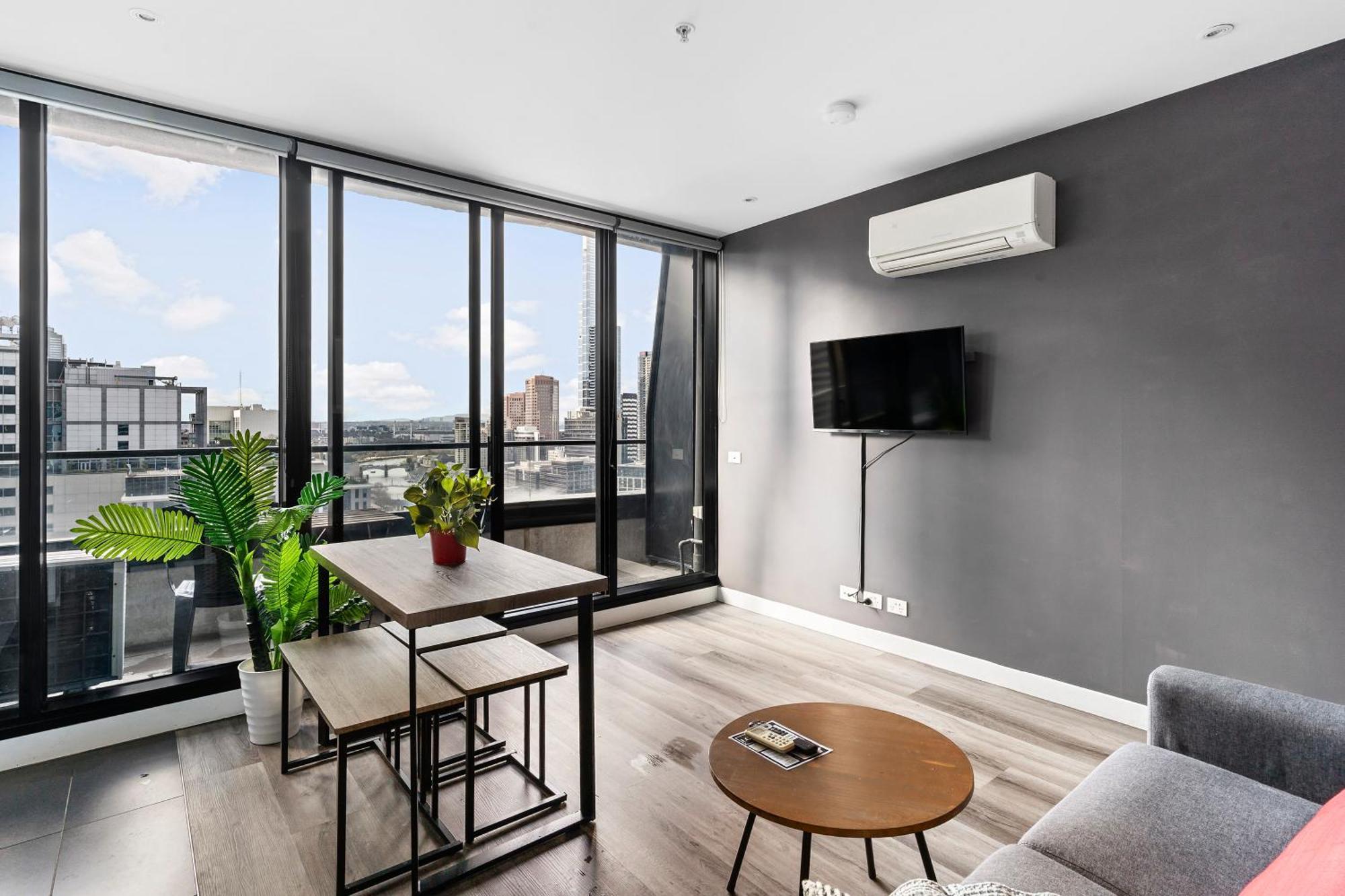 Aura On Flinders Serviced Apartments Melbourne Luaran gambar