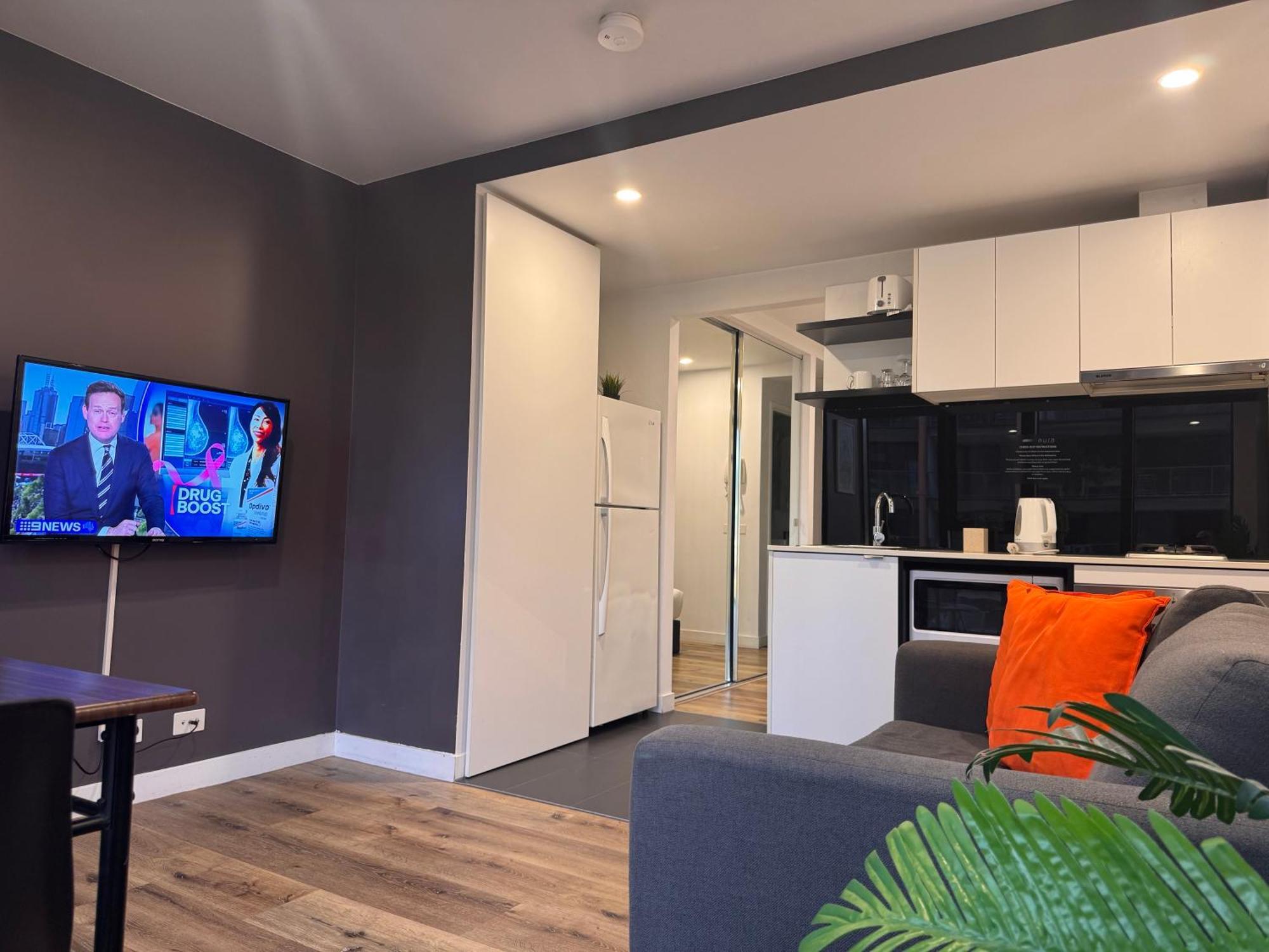 Aura On Flinders Serviced Apartments Melbourne Luaran gambar